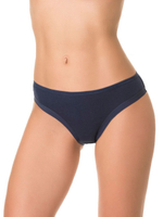 Хлопковые трусики-слипы (Размер: XL) (Цвет: черный)