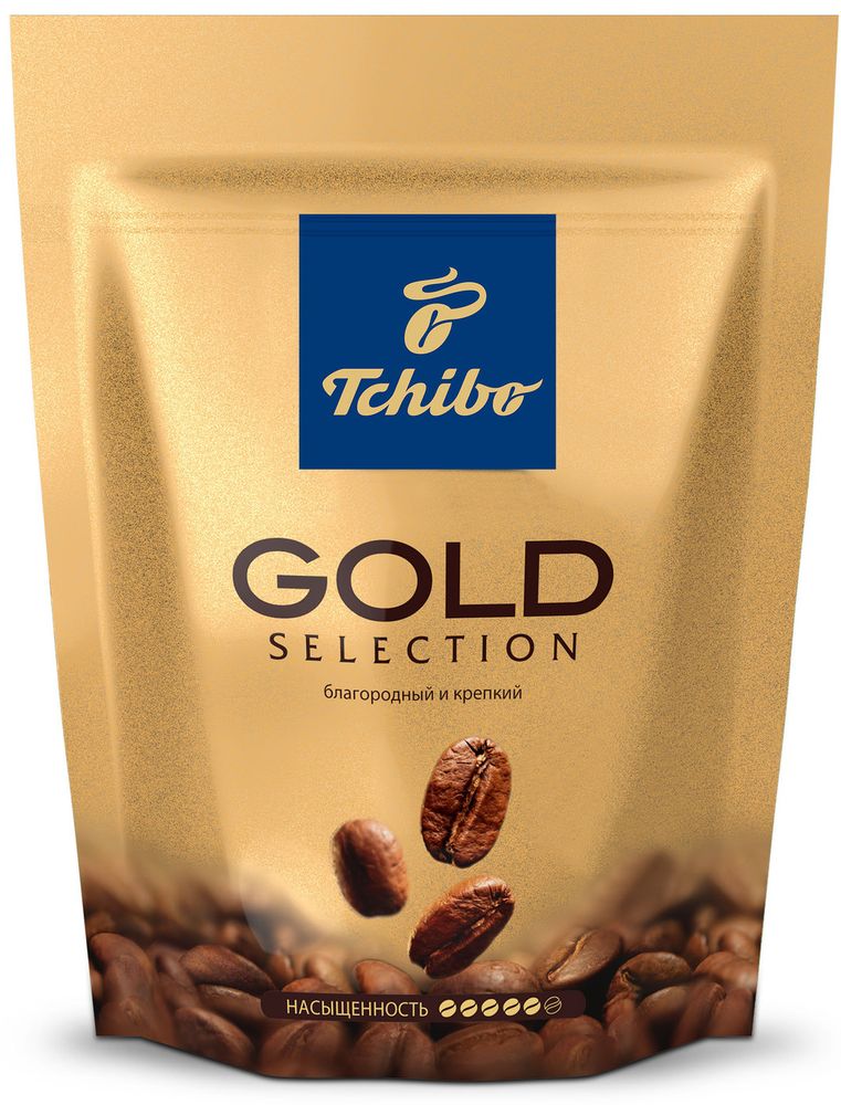 Кофе растворимый Tchibo, Gold Selection, 75 гр