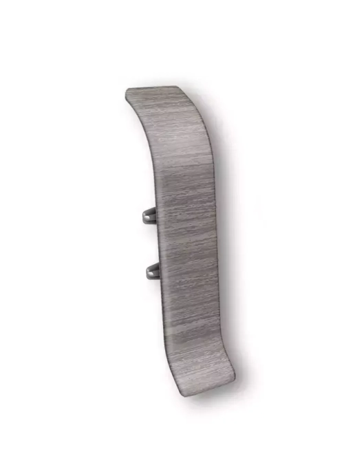 Соединитель для плинтуса 70мм "Идеал Классик", 296 Орех серый