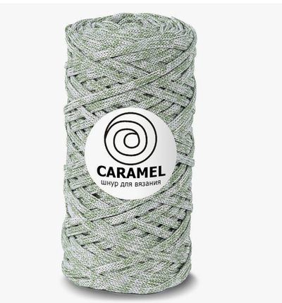 Шнур полиэфирный Caramel Микс 129