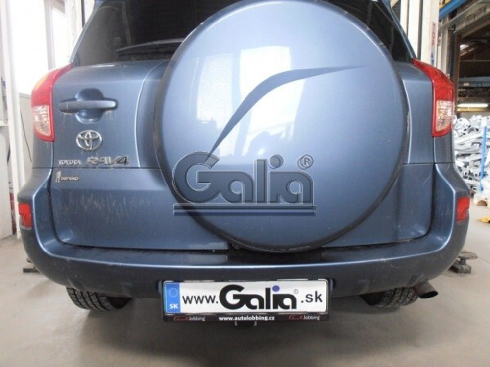 Фаркоп оцинкованный Galia T058A для Toyota RAV4 2006-2013(паспорт и сертификат в комплекте)(без электрики)