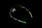 Спортивные очки HILX Savage (L) Shiny Crystal Grey Green / Green Lens