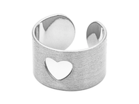 Кольцо "Сердце" 13мм, разъемное