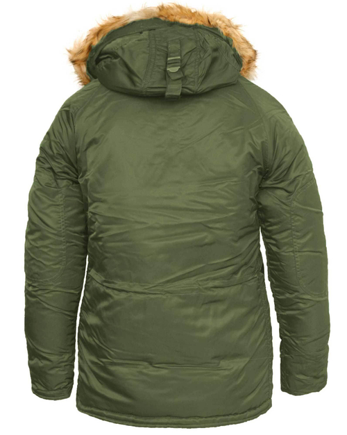 Куртка Аляска  N-3B  Husky Denali 2022 (т. зеленая - dark green)