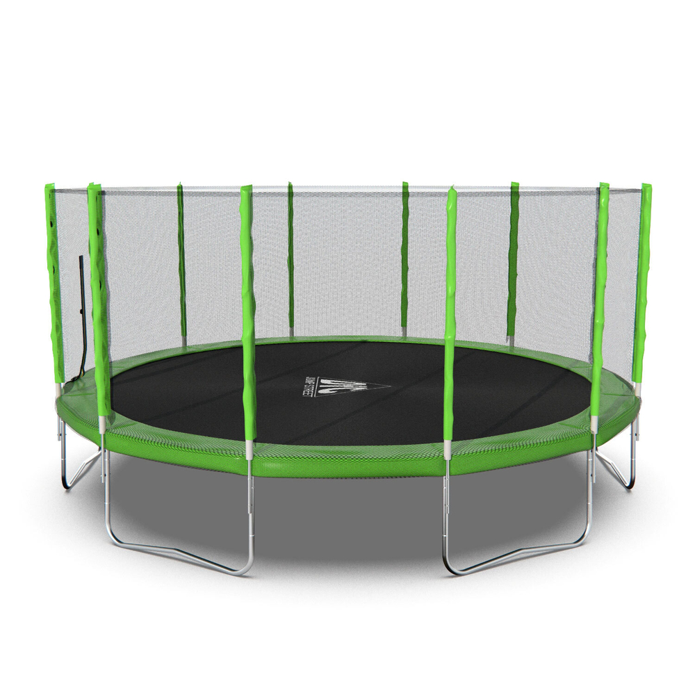 Батут DFC Trampoline Fitness с сеткой 16ft