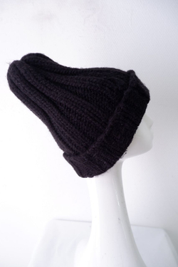 Шапка крупной вязки
