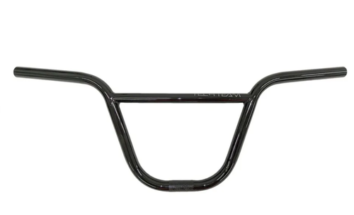 Руль BMX HB-720/22ST. 720 мм, 8.75" трубы: 22.2x1.6T и 19x1.2T. стальной, черный