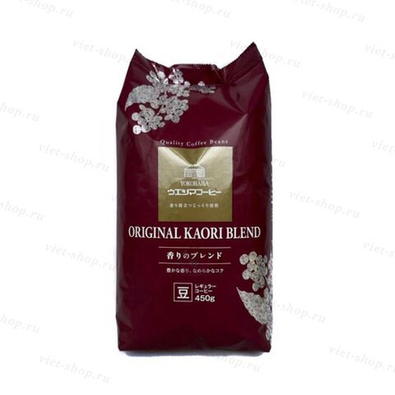 Кофе зерновой Япония Original Kaori blend, 450 гр.