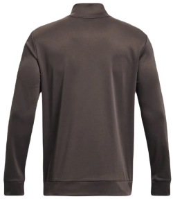 Куртка теннисная Under Armour Men's Armour Fleece 1/4 Zip - fresh clay/black