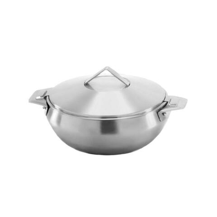 Кастрюля для подачи 2,3 л, 23,5/17,5 см h14 см с крышкой Style Buffet нерж. P.L. Hotelware