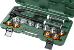 KRAFTOOL Pro Cut, 10 - 28 мм, 1/4 - 3/4″, расширитель-калибратор для труб (23650-H12)