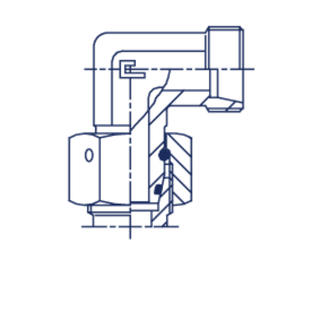 Соединение PN90 DL12 18х1.5 DS12 20x1.5