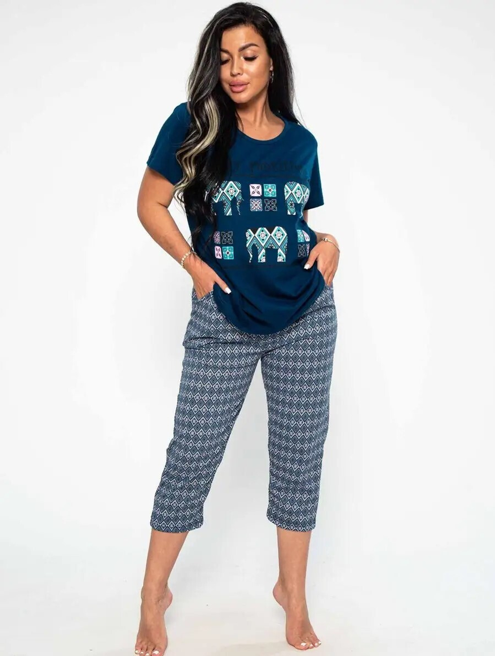 К/ж бриджи+футболка (норма)КЖ0018