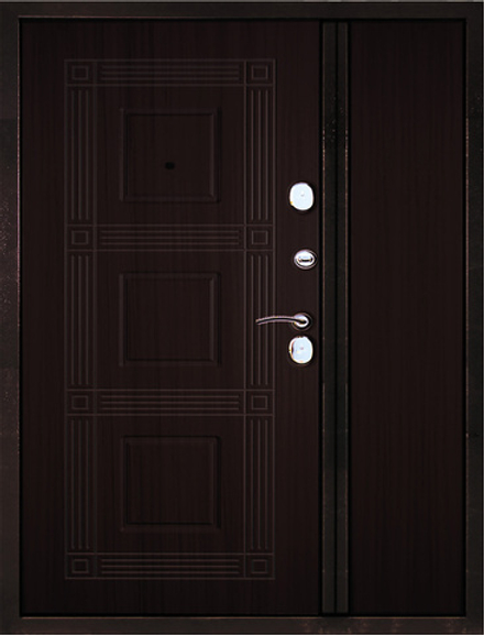 Дверь входная Леда двустворчатая
