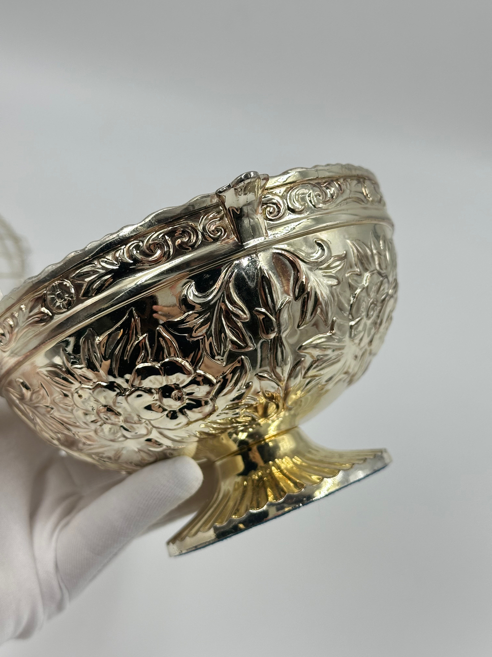 Роузбоул посеребренный