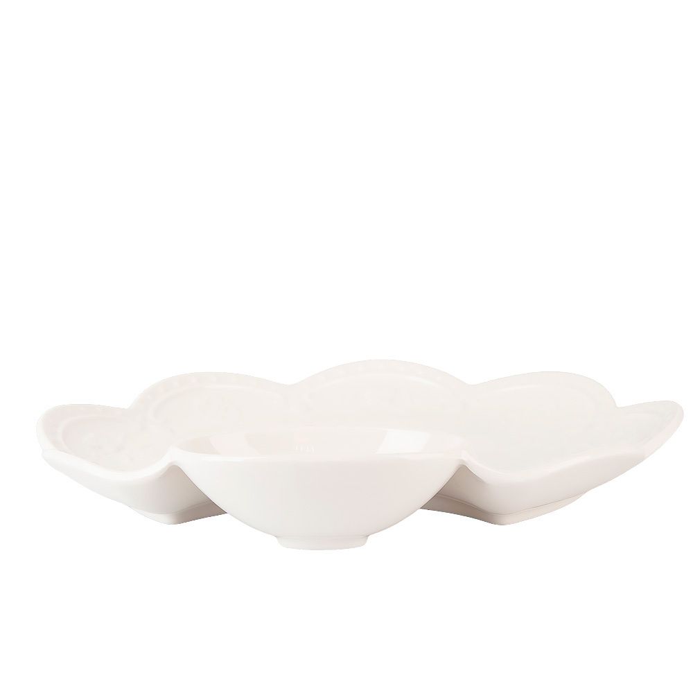 Блюдо " " 25х25х2,5см (min6) (фарфор) (транспортная упаковка)