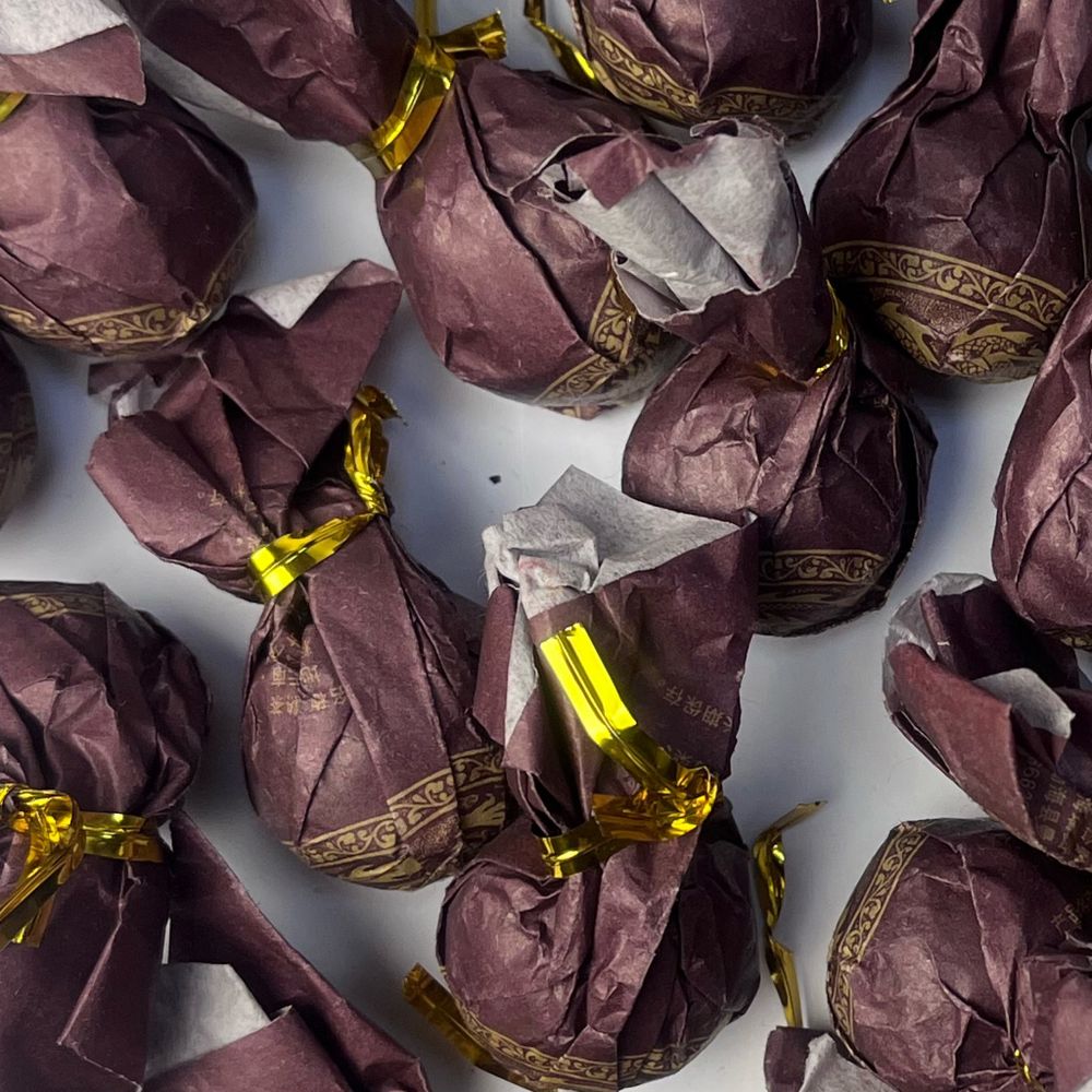 Шу Пуэр. "Энергетический взрыв". Шар 1 шт. (6-8 г)