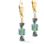 Серьги Coeur de Lion Green-Turquoise 4243/20-0506