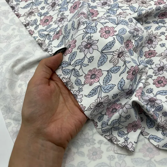 Микрофибра белый принт, Австрия