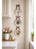 Набор настенных панно 18.5 см, 4 штуки в наборе