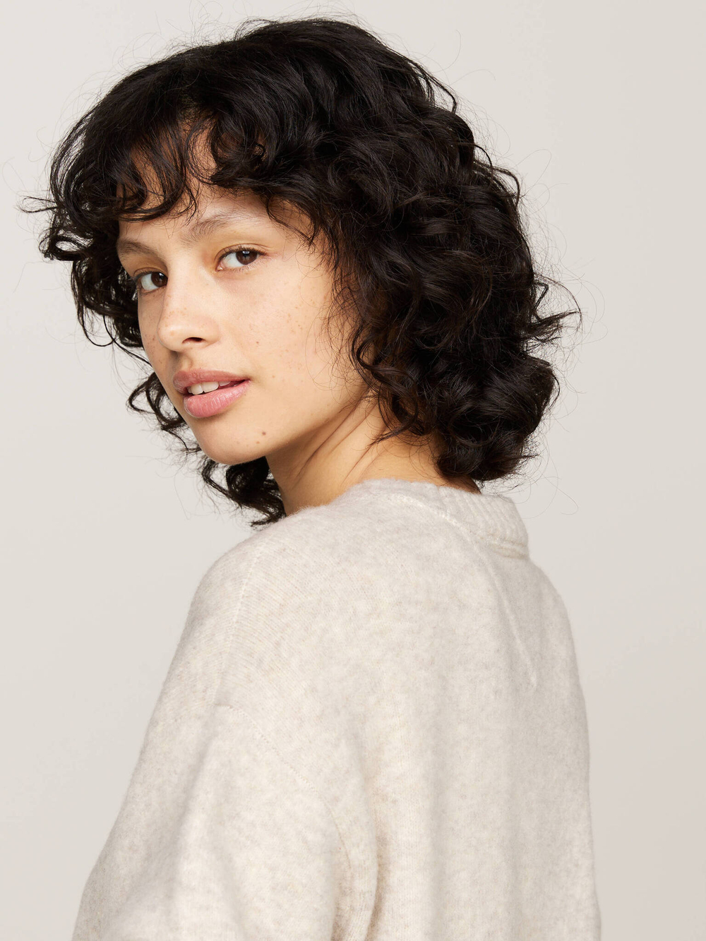 Платье Tommy Jeans - бежевый(DW0DW18719)