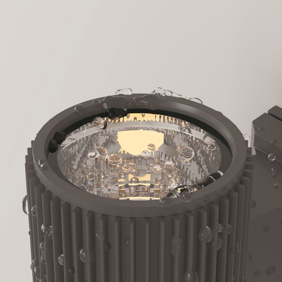 Уличный настенный светильник Outdoor O419WL-01GR