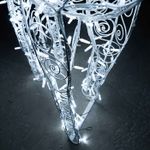 Светодиодная фигура "Олень" ажурный каркас