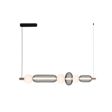 Люстра подвесная 29W 3000K APL.658.03.29 черный Nikusia Aployt