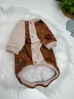 Толстовка из футера для собак и кошек