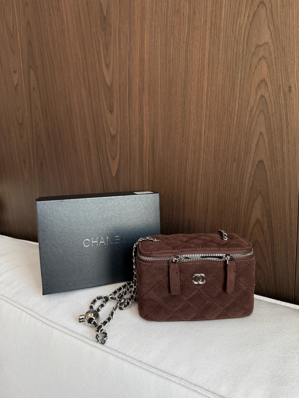 Сумка из эко замши