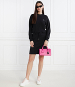 Кожаная сумка через плечо k/lock sm Karl Lagerfeld - розовый(240W3049)