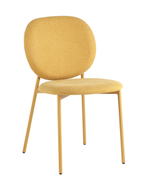 Стул обеденный Pip желтый желтые ножки NP