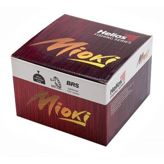 Катушка MIOKI 4000 BR 5+1 подшип + зап.шпуля Helios (HS-KF-M4000-S)