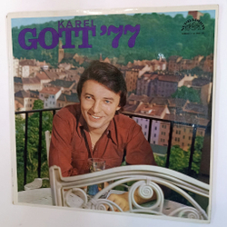 Винтажная виниловая пластинка LP Карел Готт Karel Gott 77 (Чехословакия 1976)