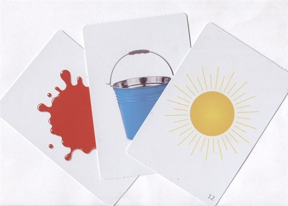 Цвета (Разв. карточки 0+)/Росмэн/КН. 4680274037313