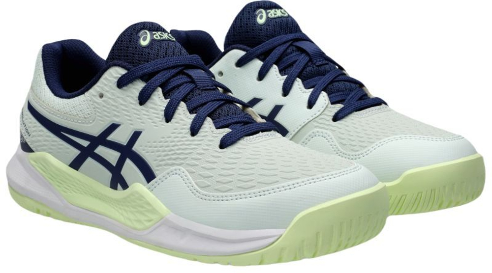 детские Кроссовки теннисные Asics Gel-Resolution 9 GS - Мятный