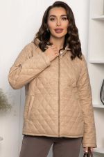 Куртка демисезонная стеганая (бежевая) Б14362-25М LT Collection
