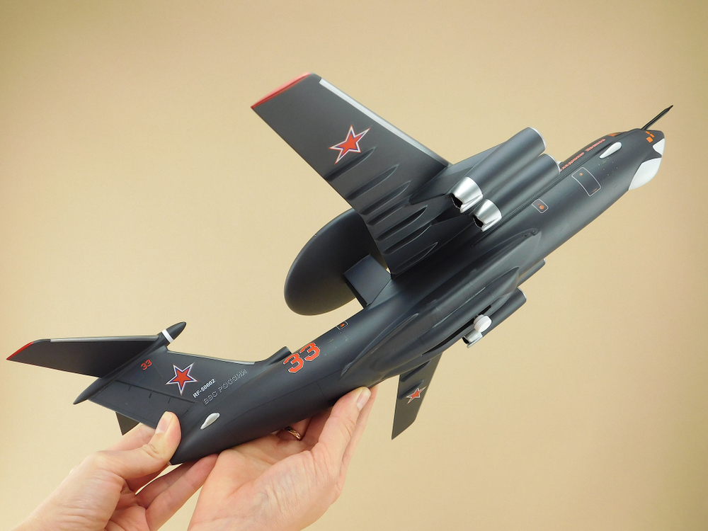 Модель самолета А-50 (М1:100, ВВС России, RF-50602,33 )