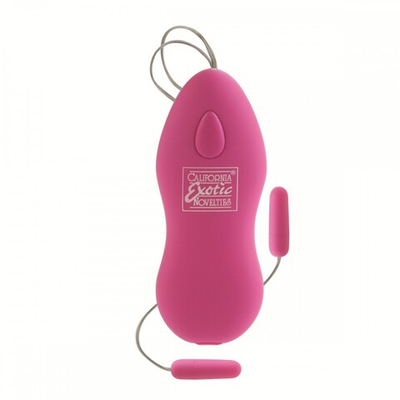 Розовые вибропули DUPLICITY серии BODY&SOUL