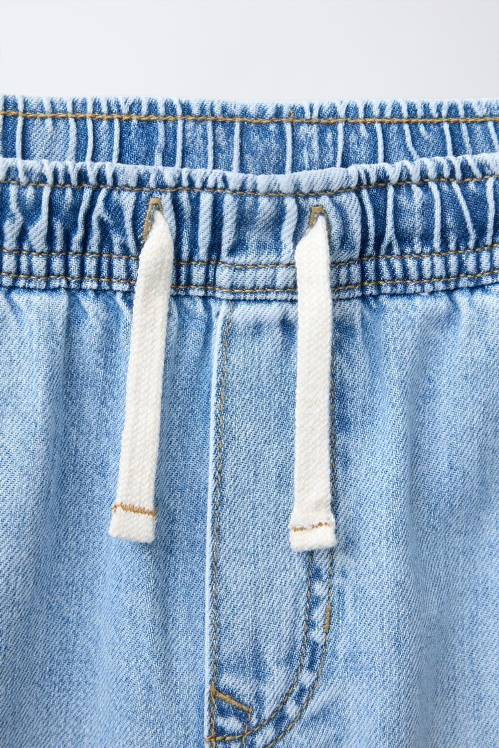 ZARA ПРЯМЫЕ СВОБОДНЫЕ ДЖИНСЫ, ВЫЦВЕТШИЙ СИНИЙ