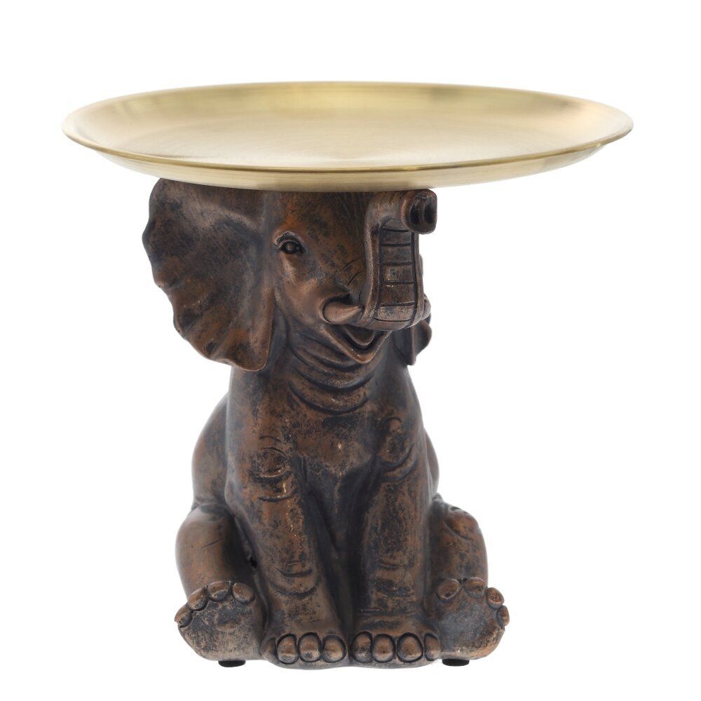 GAEM Фигурка декоративная "Слон" с подносом, L16,5 W16,5 H15,5 см