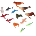 Набор животных «На северном полюсе», 12 предметов, 20.5*24*4 см