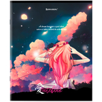 Тетрадь А5 80 л. BRAUBERG скоба клетка обложка картон "Anime Girls" (14 штук в упаковке)