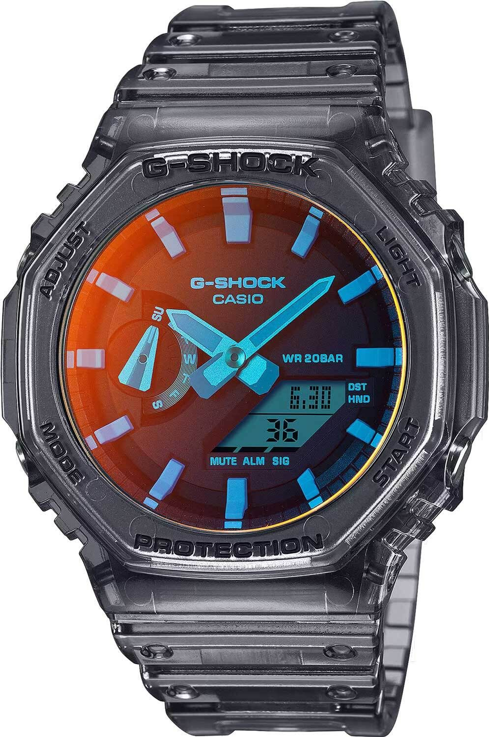Мужские наручные часы Casio GA-2100TLS-8A