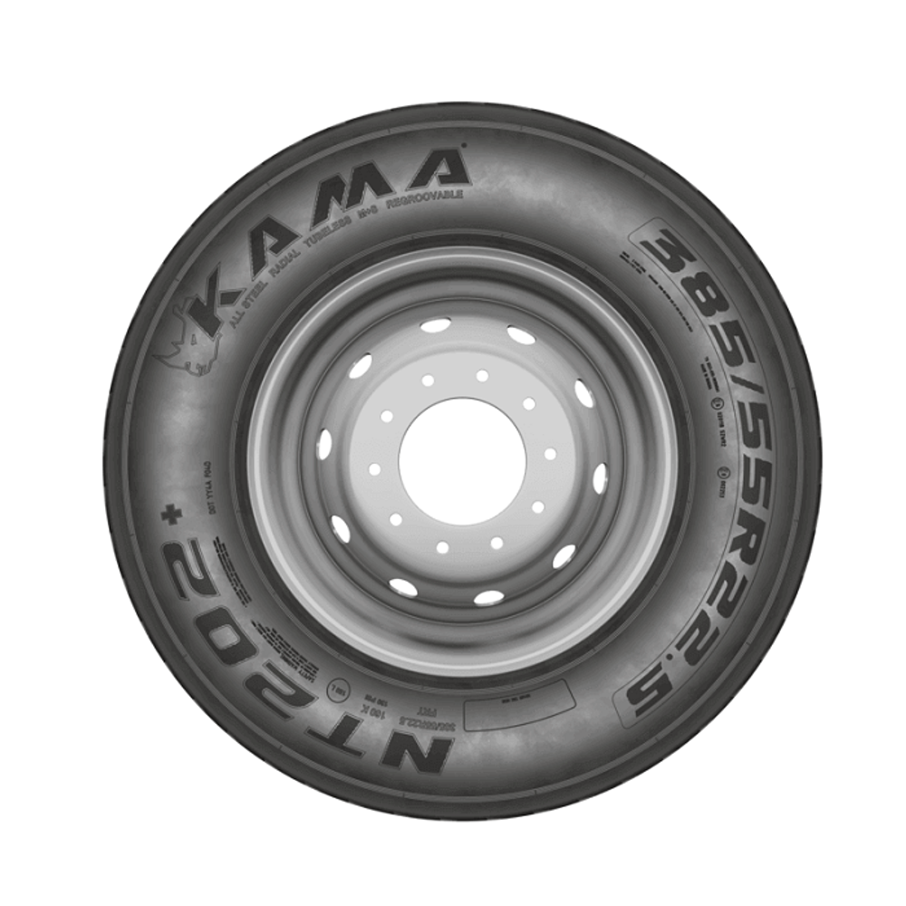Грузовая шина Кама NT 202 385/65 R22,5 160K Прицепная ось