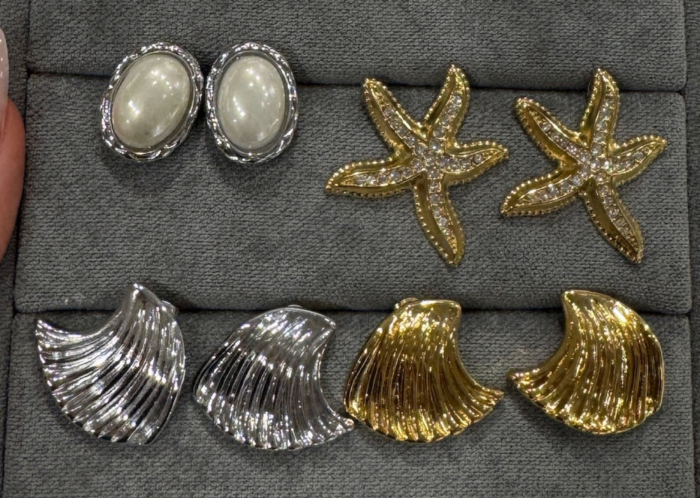 Серьги STAR gold