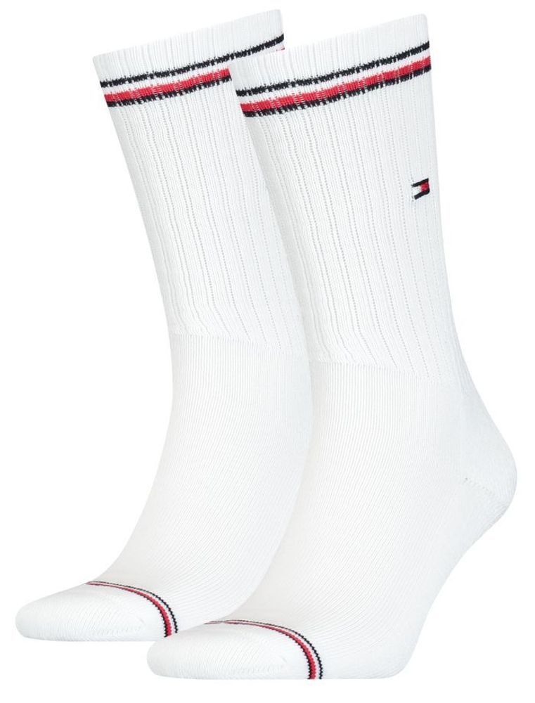 Теннисные носки Tommy Hilfiger Men Iconic Sock 2P - white