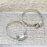 Хомут червячный 2шт 25-40мм нерж