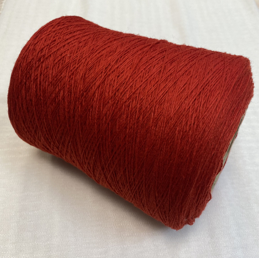 Пряжа на бобине (Италия) 90% шерсть 10% кашемир 100г-800 м 495 г