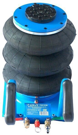 Домкрат 3 т 3-секционный T08103B пневматический AE&T